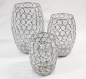 Preview: Teelichthalter Crystal Vase - 3er Set