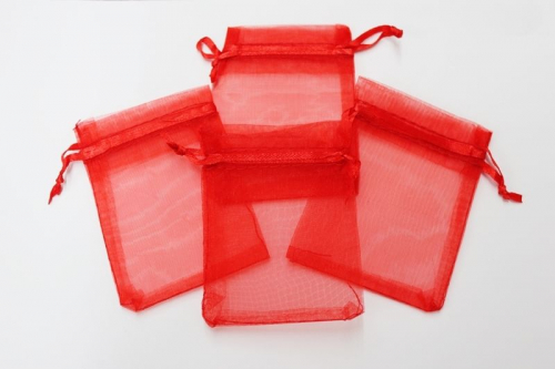 Organzabeutel Rechteckig, 9 x 12 cm