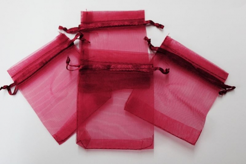 Organzabeutel Rechteckig, 9 x 12 cm