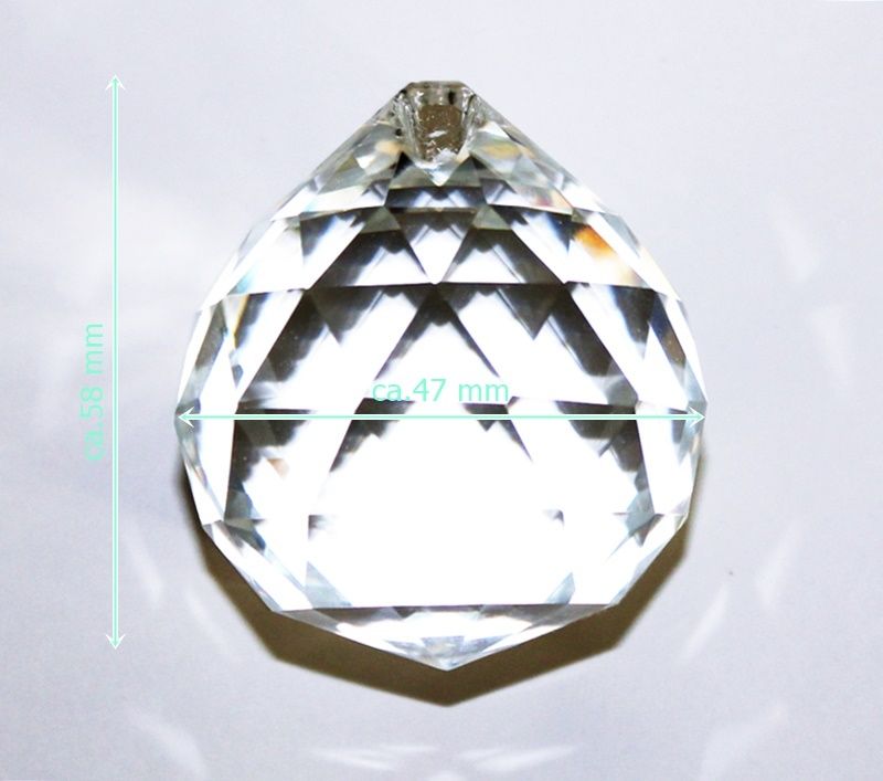 30mm Glas Kristallkugel Prisma KronleuchterAnhänger Beleuchtung Ball Wohnkulg Sa 