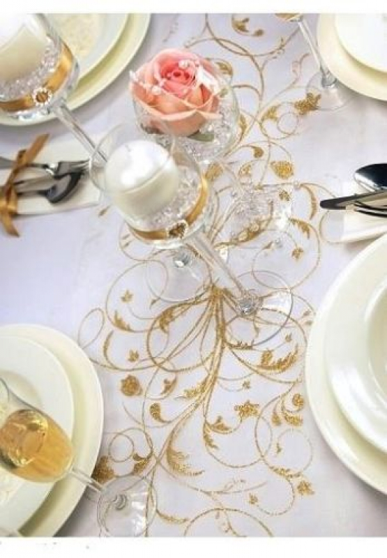 Tischläufer Organza 9m x 36cm