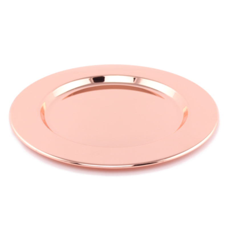 Platzteller aus Edelstahl (410) Ø 30 cm